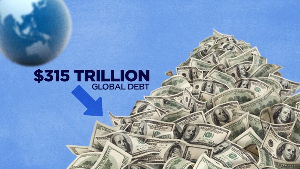 Global Debt To Rise To $315 Trillion By 2024