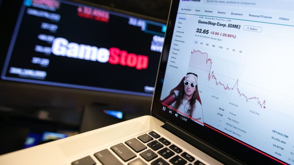 Gamestop Shares Fell 12% Following A 40% Selloff On Friday