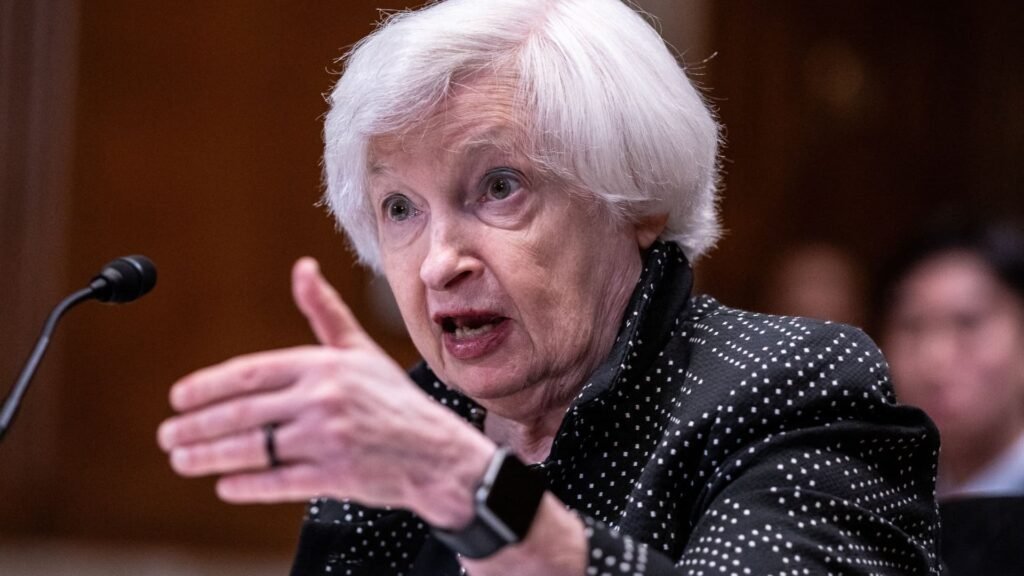 Treasury Secretary Janet Yellen Said The U.s. Debt Burden Would