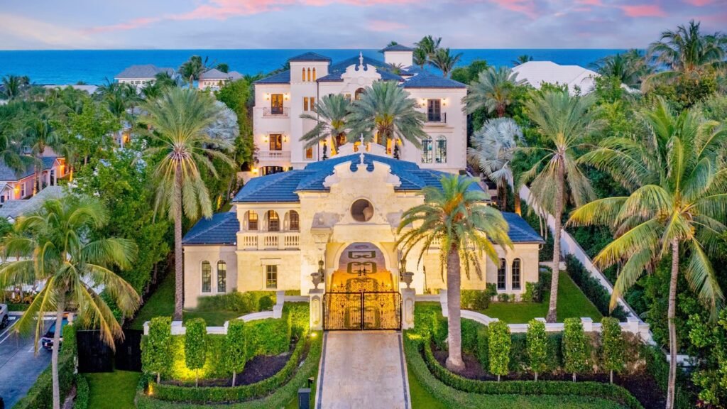 Tour A $60 Million Mansion In Delray Beach, Florida